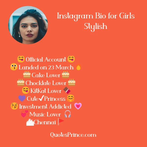 Instagram Bio for Girls Stylish